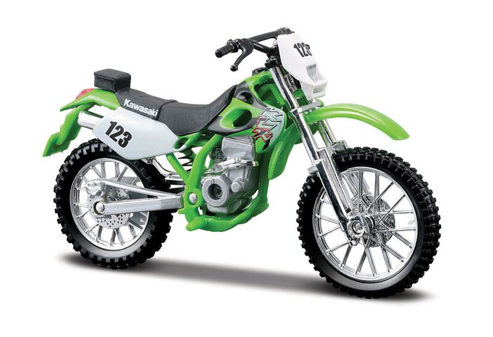 MAISTO - Motocykl, Kawasaki KLX® 250SR™, 1:18