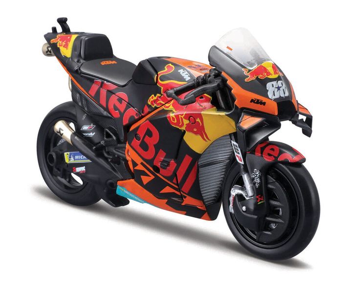 MAISTO - Motocykl, Red Bull KTM Factory Racing 2021, (#88 MIGUEL OLIVEIRA), 1:18