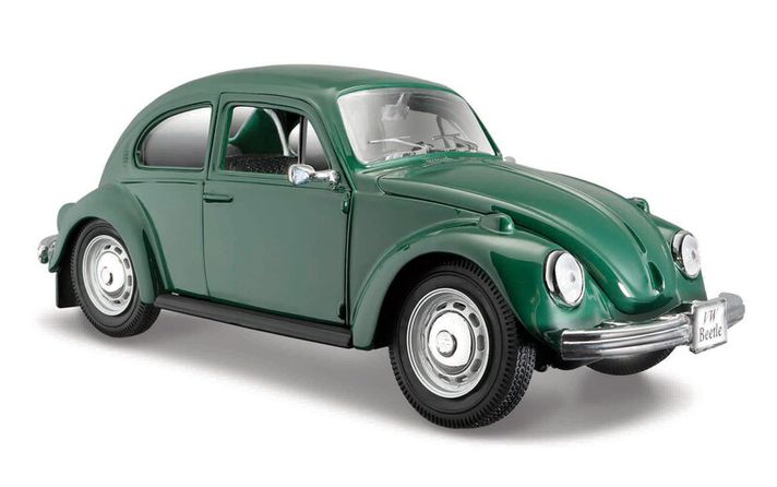 MAISTO - Volkswagen Beetle, zelená, 1:24