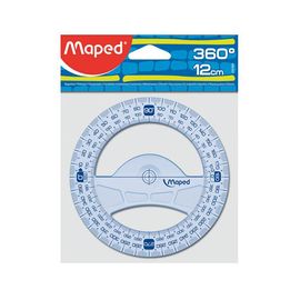 MAPED - Úhloměr"GRAPHIC" 360 °, plastový, 12 cm