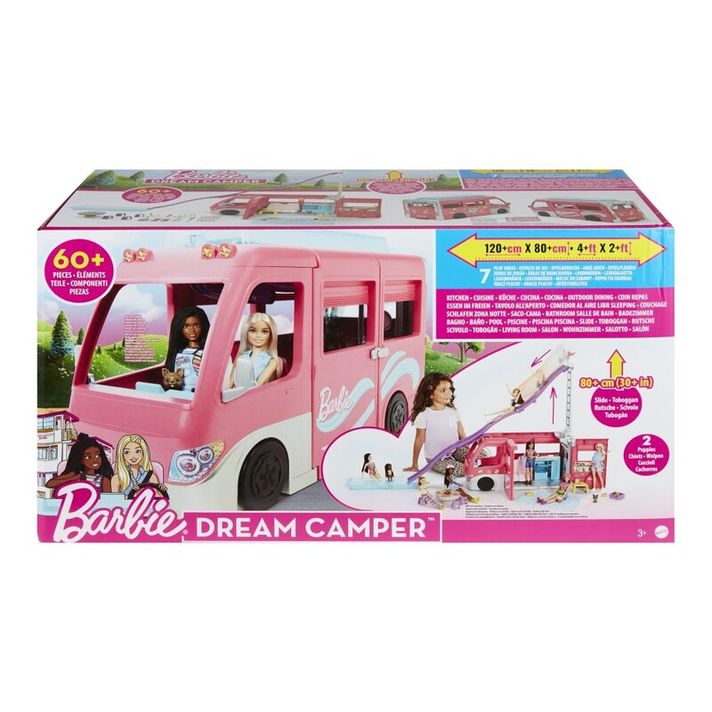 MATTEL - Barbie Karavan Snů S Obří Skluzavkou