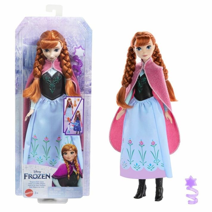 MATTEL - Frozen anna s magickou sukní