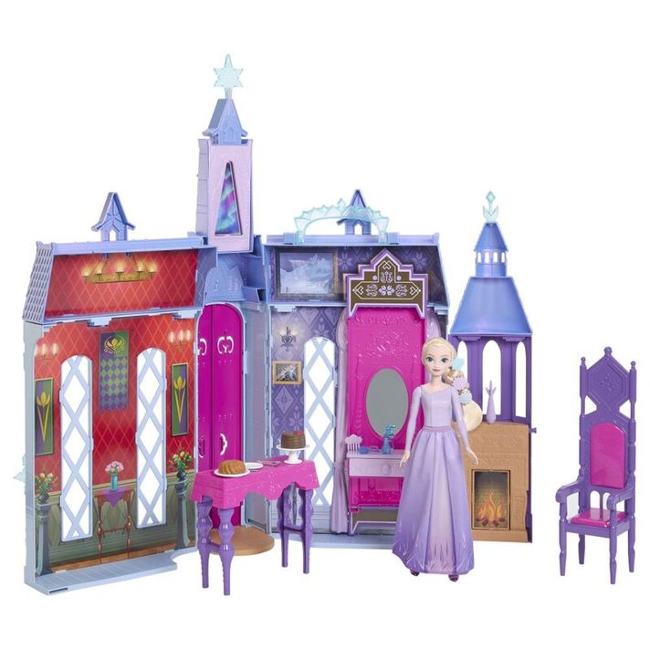 MATTEL - Frozen královský zámek arendelle s panenkou