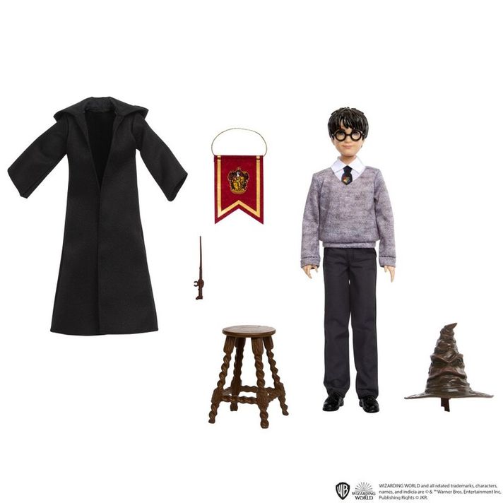 MATTEL - Harry Potter panenka Harry Potter a moudrý klobouk