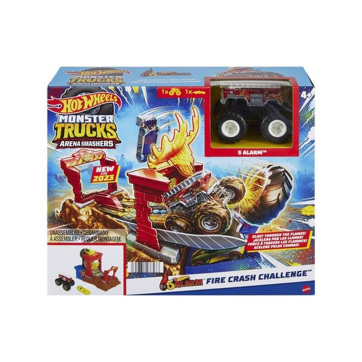 MATTEL - Hot Wheels Monster Trucks Aréna: Závodní Výzva Herní Set  , Mix Produktů