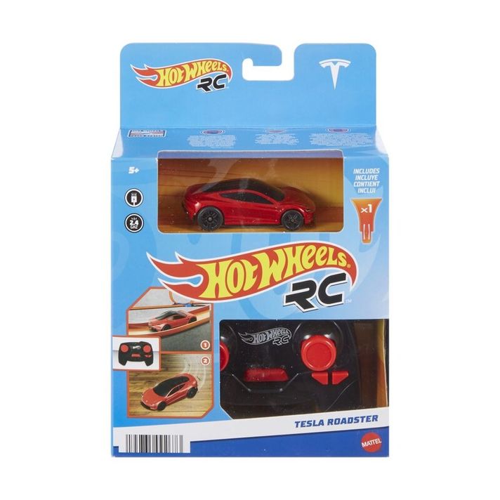 MATTEL - Hot Wheels Rc Tesla Roadster 1:64
