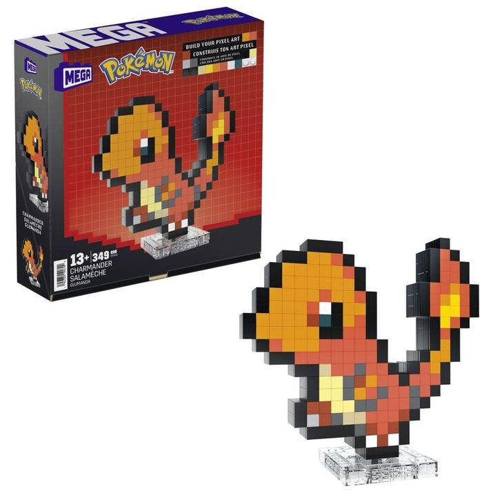 MATTEL - Mega Pokémon Pixel Art - Charmander