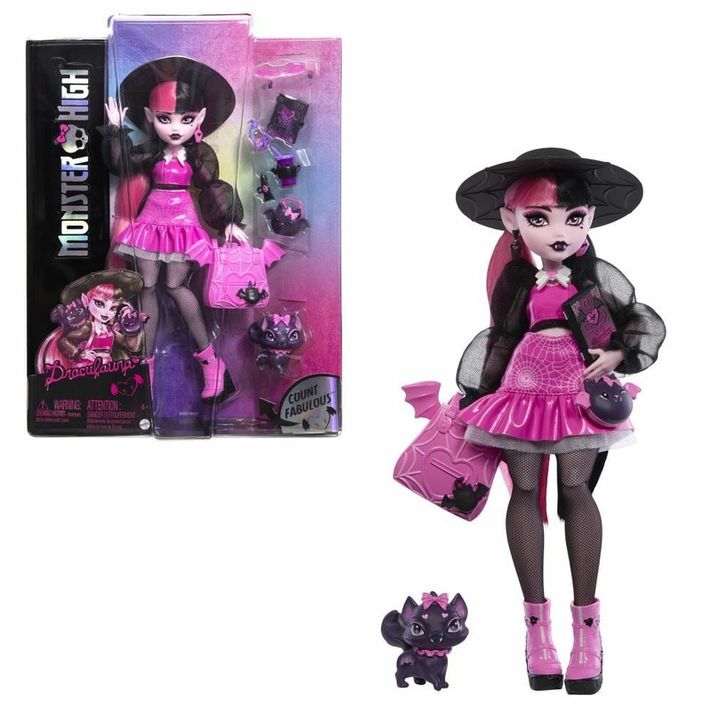 MATTEL - Monster High Příšerka monsterka - draculaura