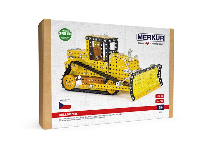 MERKUR - Buldozer, 504 dílků