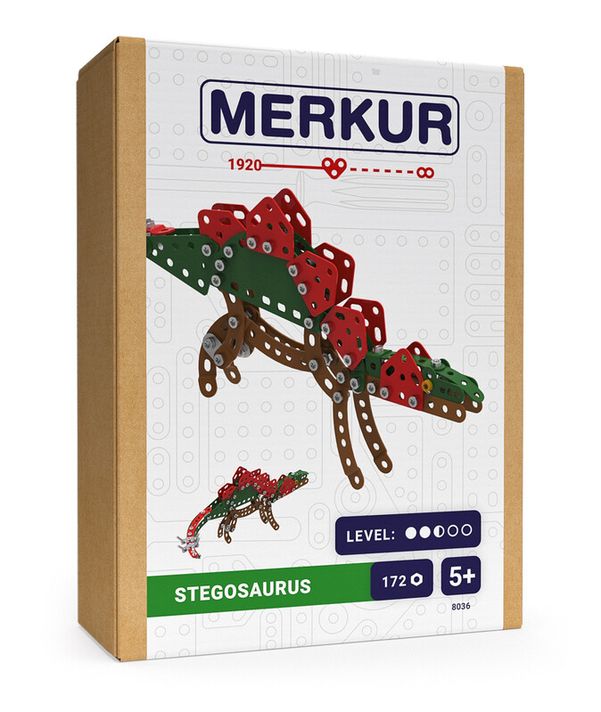 MERKUR - DINO – Stegosaurus, 172 dílků