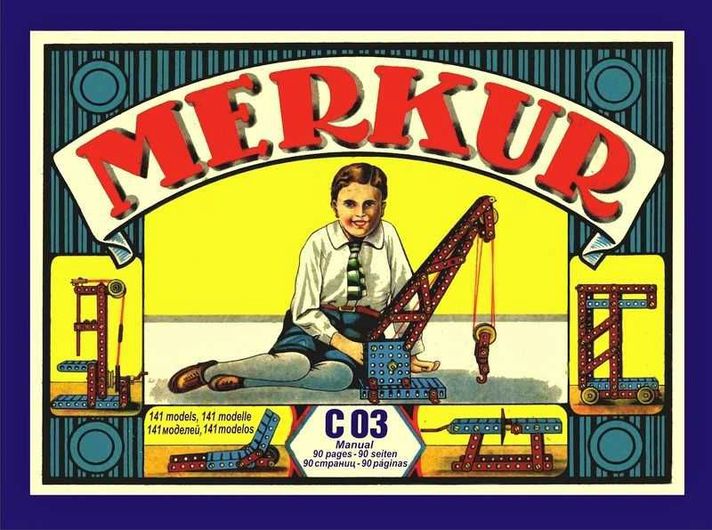 MERKUR - Classic C03, 163 dílů, 141 modelů