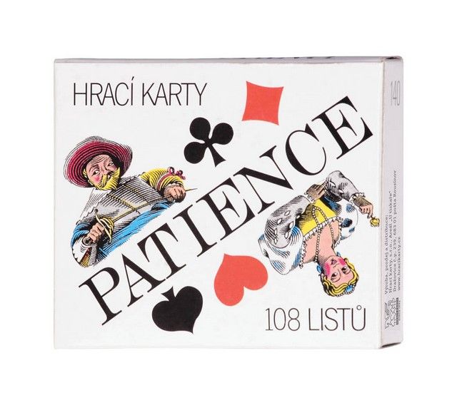 MEZUZA - Hrací karty Patience – 1617