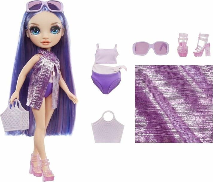 MGA - Rainbow High Fashion panenka v plavkách - Violet Willow