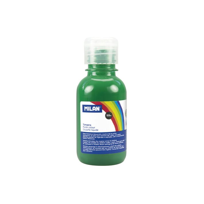 MILAN - Barva temperové 125ml tmavě zelená