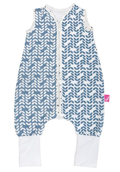 MOTHERHOOD - Vak spací mušelinový s kalhotami Blue Classics 12-18m 0,5 tog