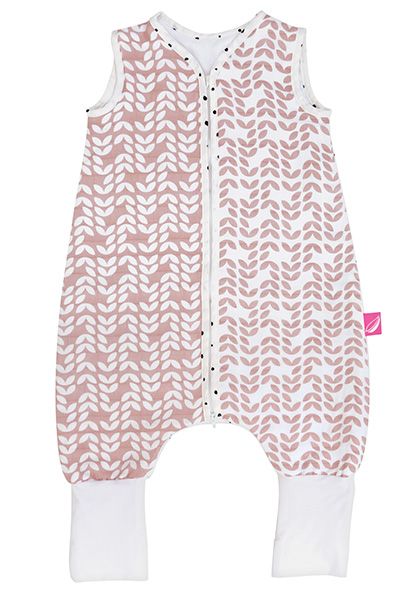 MOTHERHOOD - Vak spací mušelinový s kalhotami Pink Classics 12-18m 0,5 tog