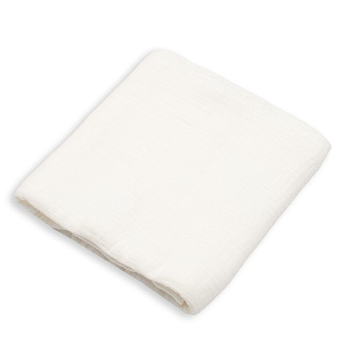 NEW BABY - Dětská mušelínová deka white