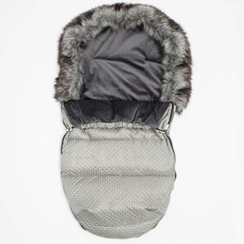 NEW BABY - Zimní fusak Lux Fleece grey