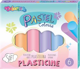 PATIO - Colorino plastelína Pastel 6 barev