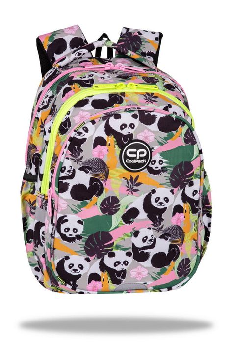 PATIO - Školní batoh Jerry 15" Panda Gang