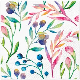 PAW - Ubrousky L 33x33cm Multicolored Flowers