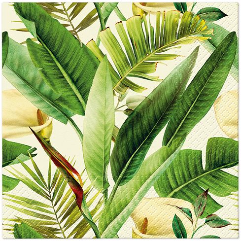 PAW - Ubrousky L 33x33cm Tropical Times