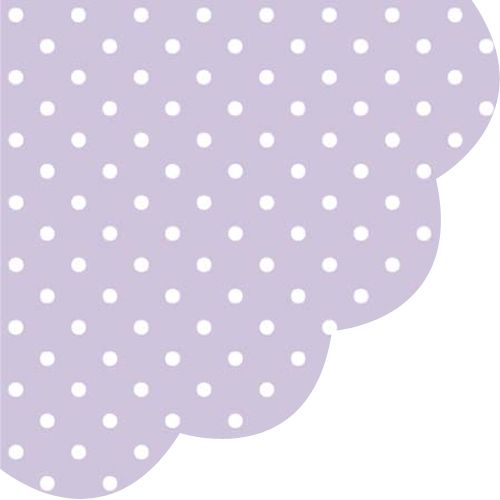 PAW - Ubrousky R 32 cm Dots Violet