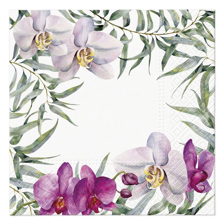 PAW - Ubrousky TaT 33x33cm Elegant Orchid