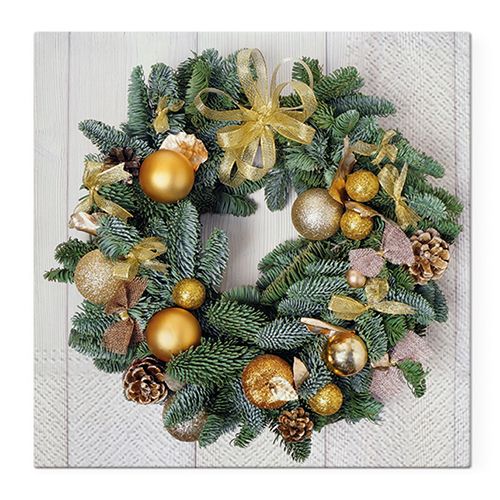 PAW - Ubrousky TaT 33x33cm Golden Wreath