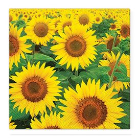 PAW - Ubrousky TaT 33x33cm Sunflowers Field