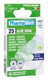 PHARMADOCT - ALOE VERA n&aacute;plast s hojiv&yacute;m &uacute;činkem 25ks