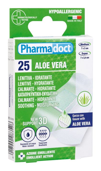 PHARMADOCT - ALOE VERA náplast s hojivým účinkem 25ks