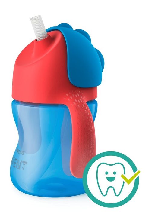 PHILIPS AVENT - Hrneček s ohebným brčkem 200 ml chlapec