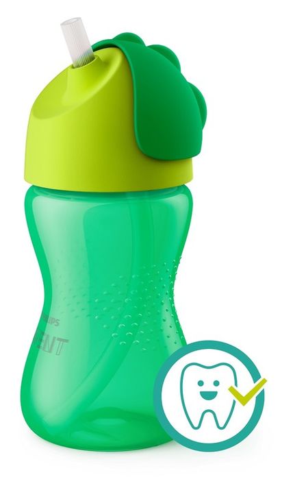 PHILIPS AVENT - Hrneček s ohebným brčkem 300 ml chlapec