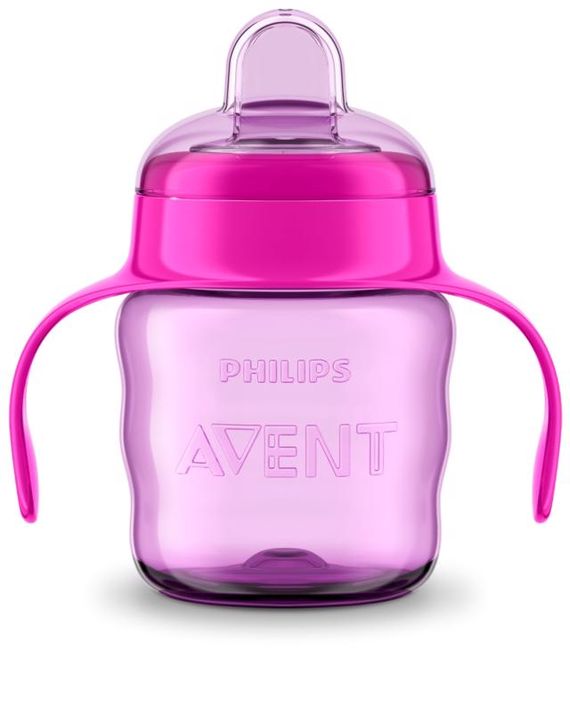 PHILIPS AVENT - Hrneček pro první doušky Classic 200 ml dívka