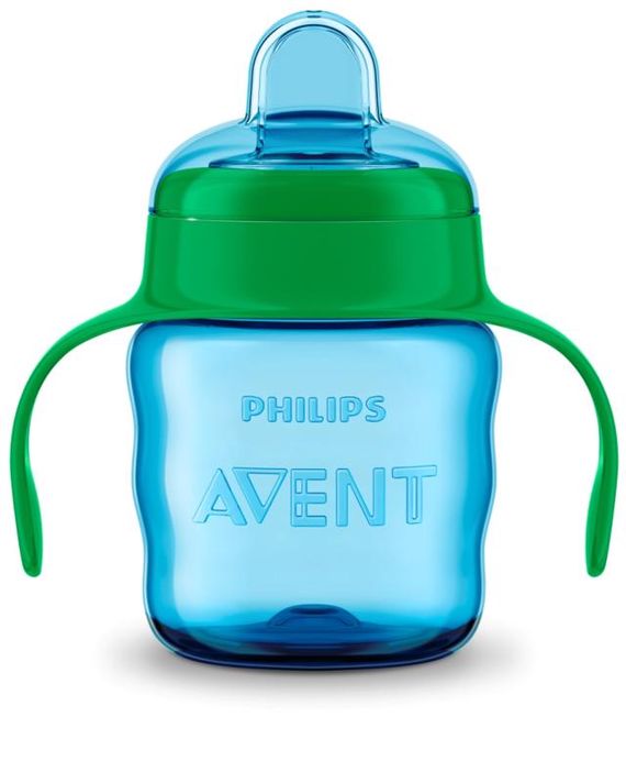 PHILIPS AVENT - Hrneček pro první doušky Classic 200 ml kluk