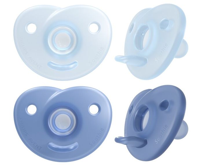 PHILIPS AVENT - Dudlík 0-6m Soothie chlapec 2 ks