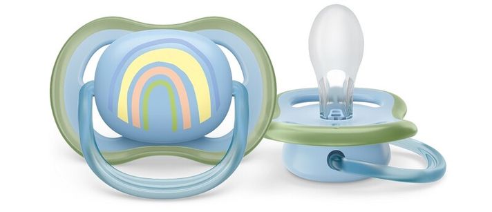 PHILIPS AVENT - Šidítko Ultra air Obrázek 0-6m duha, 1ks