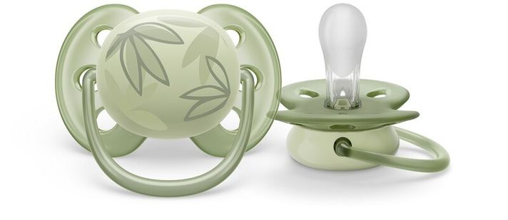 PHILIPS AVENT - Šidítko Ultrasoft Premium 0-6m zelená, 1 ks