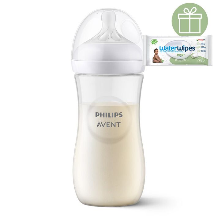 PHILIPS AVENT - Láhev Natural Response 330 ml, 3m++WW Soapberry 60ks