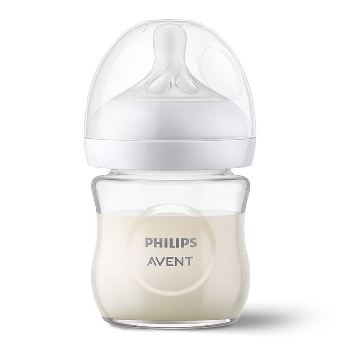 PHILIPS AVENT - Láhev Natural Response skleněná 120 ml, 0m+