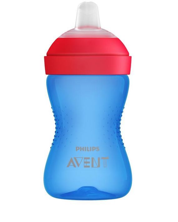 PHILIPS AVENT - Hrneček Grippy s jemnou hubičkou 300 ml chlapec