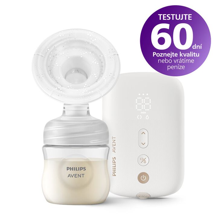 PHILIPS AVENT - Odsávačka mateřského mléka elektrická Premium nabíjecí SCF396/31