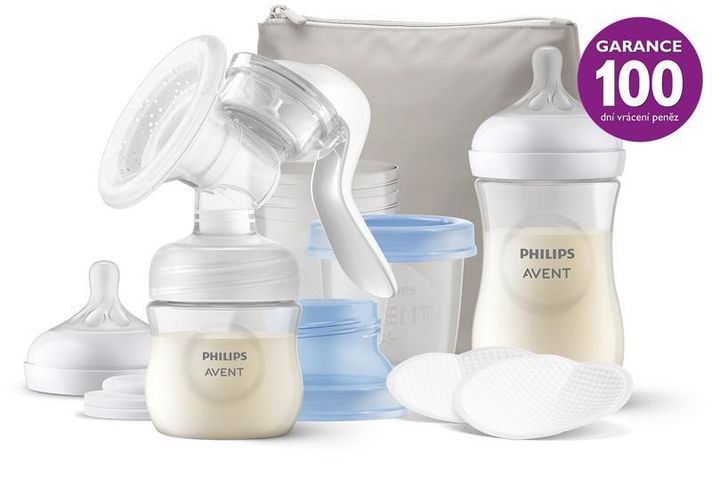 PHILIPS AVENT - Odsávačka mateřského mléka manuální, startovní sada