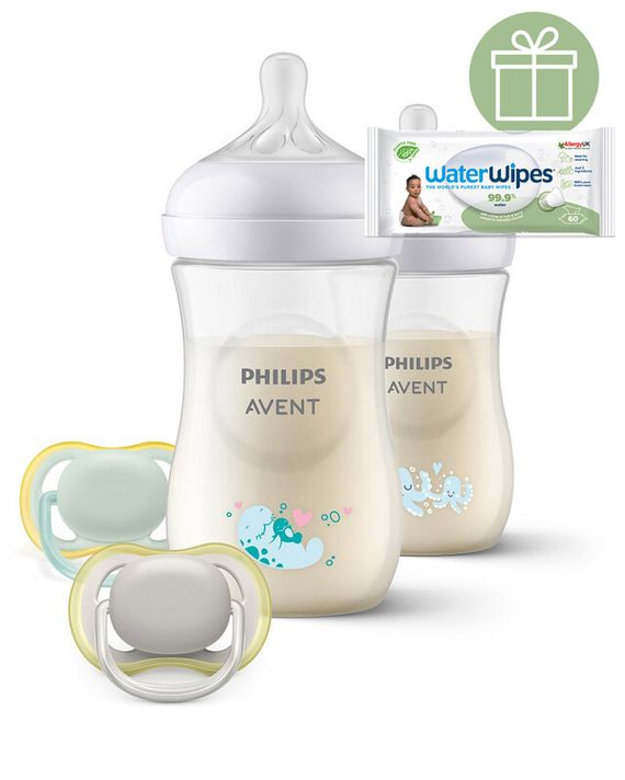 PHILIPS AVENT - Novorozenecká startovní sada Natural Response SCD837/11+WW Soapberry 60ks