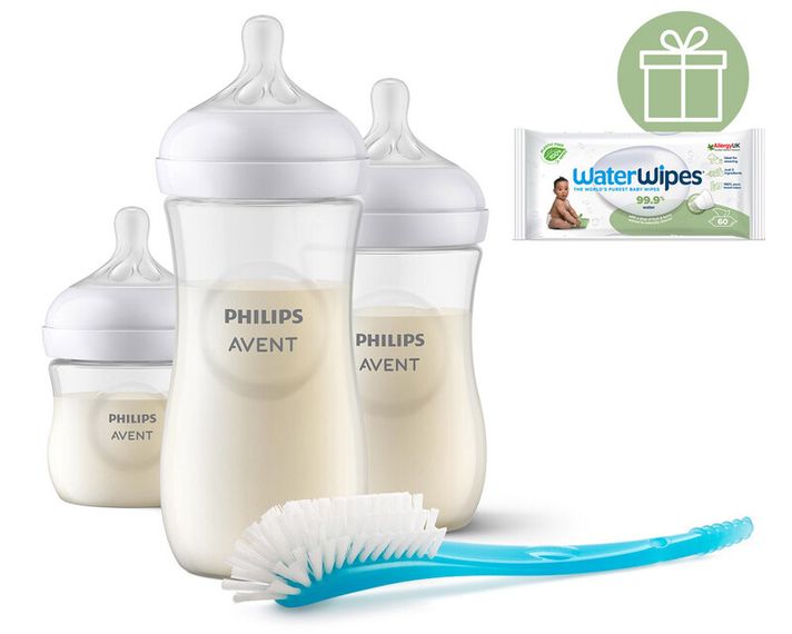 PHILIPS AVENT - Novorozenecká startovní sada Natural Response SCD837/12+WW Soapberry 60ks