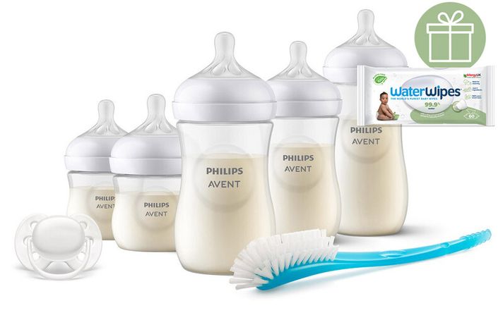 PHILIPS AVENT - Novorozenecká startovní sada Natural Response SCD838/12+WW Soapberry 60ks