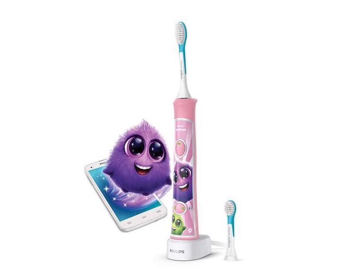 PHILIPS AVENT - Zubní kartáček elektrický dětský Sonicare růžový