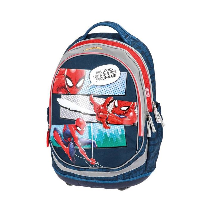 PLAY BAG - Školní batoh SEVEN anatomický - Spider Man