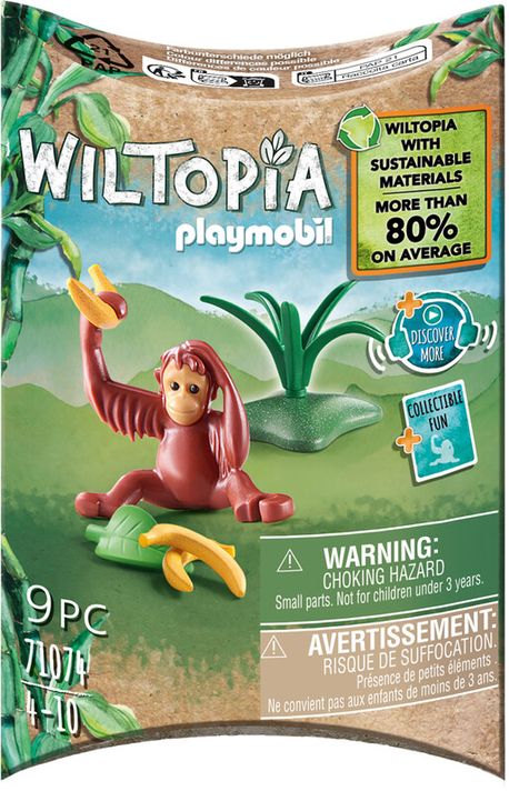 PLAYMOBIL - Wiltopia - Mládě orangutana